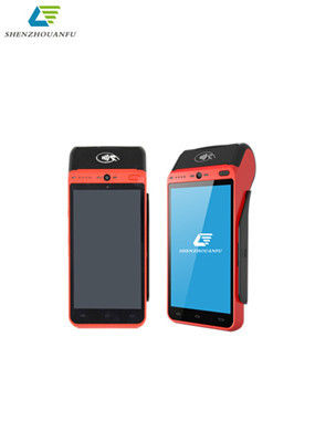 LCD Mobile Android POS Terminal Flexibility Quad Core Processor