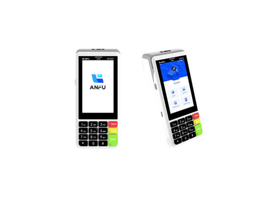 ANFU 4.0 INCH  Two-dimensional Code POS Terminal Machine Handheld Terminal Android 13 With Thermal Printer