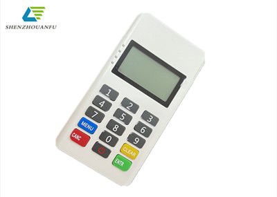 Bluetooth Dual Mode Mobile POS Mpos Terminal With EMV PCI Certificate