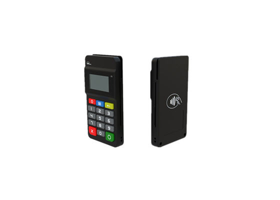 Black Handheld Pos Terminal Stylish Design Pos Terminal Printer