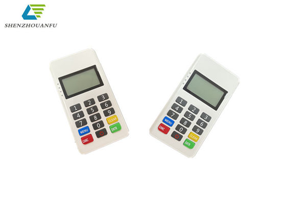 OEM Mobile POS Terminal Mpos Color Screen With Bluetooth Communication