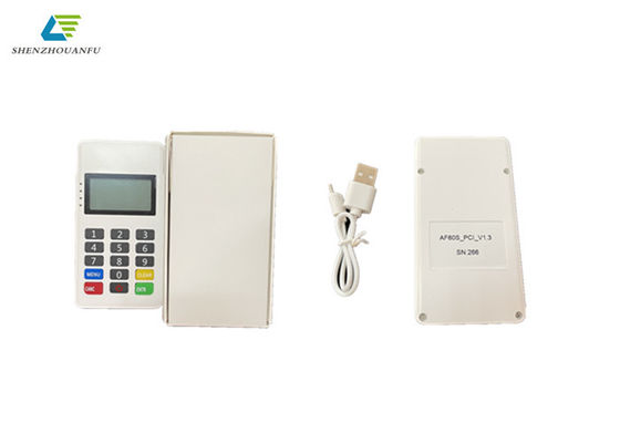 Wi-Fi Connectivity Mini POS Terminal White Square Point Of Sale Terminal