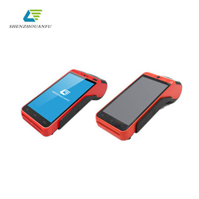 Waterproof Mini POS Terminal Quad Core Processor With 3000mAh Battery