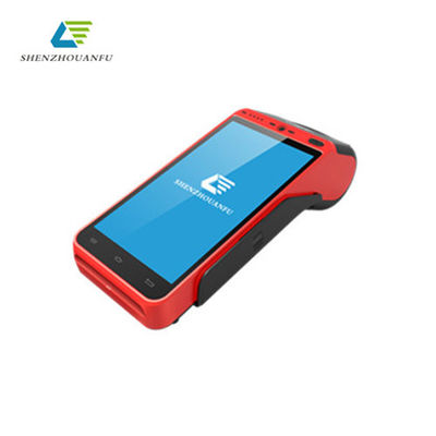64GB ROM Smart POS Terminals Waterproof Quad Core Pos Swipe Machine