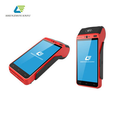 64GB ROM Smart POS Terminals Waterproof Quad Core Pos Swipe Machine