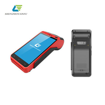 64GB ROM Smart POS Terminals Waterproof Quad Core Pos Swipe Machine