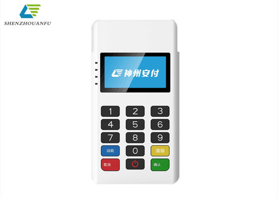 White Connectivity Handheld Android Terminal OEM With POS Software