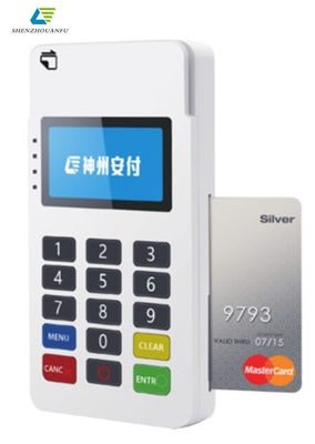 White Connectivity Handheld Android Terminal OEM With POS Software