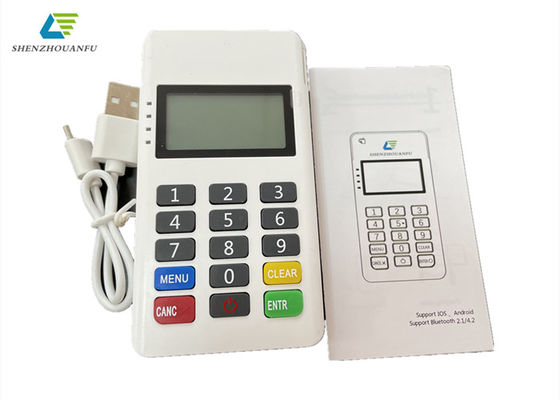 White Connectivity Handheld Android Terminal OEM With POS Software
