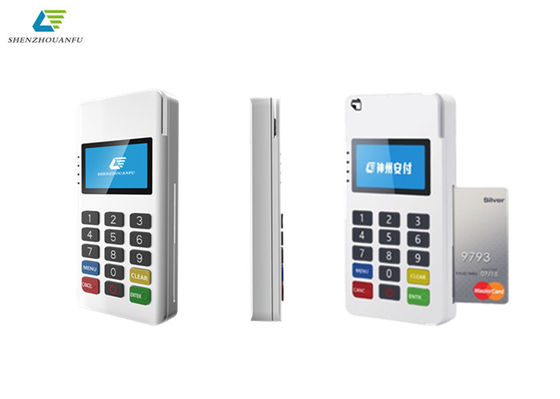 Wi-Fi Connected Mini Android Pos Machine Depth 64mm PCI Certificate