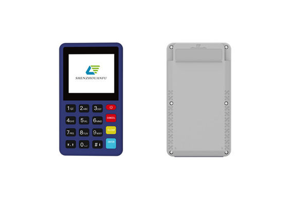 Handheld Mobile Retail Machine EMV Mini Pos Systems Linux Pos Terminal With Swiping Card Function