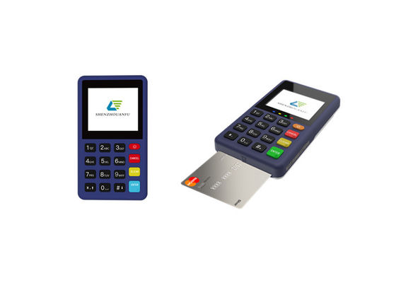Handheld Mobile Retail Machine EMV Mini Pos Systems Linux Pos Terminal With Swiping Card Function