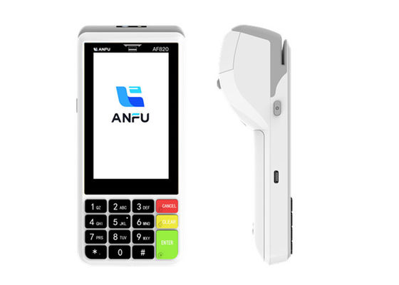 BT Wireless POS Terminal Scan 1D 2D QR Barcode Scanner With NFC And 58mm Printer All In One