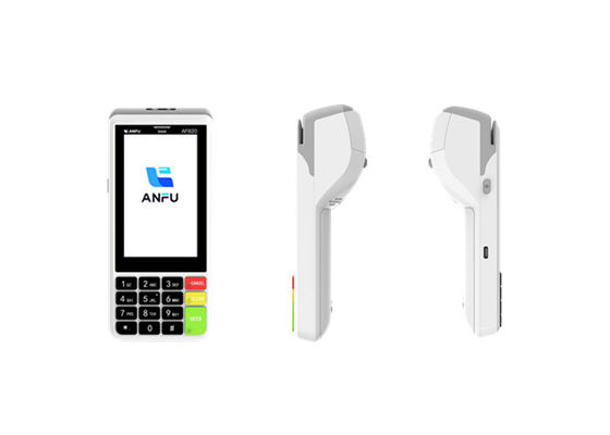 ANFU Smart Android Handheld POS Terminal With Barcode Scanner EMV PCI Certified