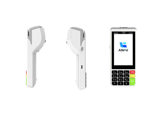 ANFU Android System Machine Scanner Touch Screen Mobile Handheld Pos Terminal With Printer