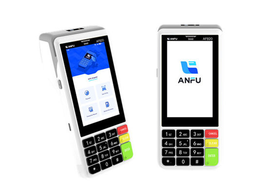  ANFU AF820 Handheld Android 13 POS Machine With Code Scanner 4G/Wireless/WIFI Portable Mobile POS System