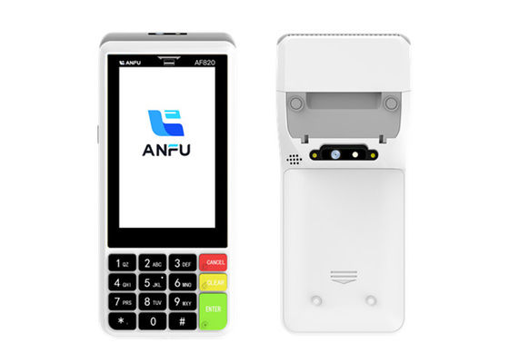 ANFU Smart POS Terminal With Printer Touch Screen Pos Machine Handheld Pos With NFC