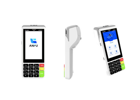4 Inch Policies In Tax Control Smart Handheld POS Android POS Terminal With 58 Mm Thermal Receipt Printer