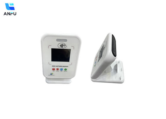 White Qr Code Scanner Sound Box Voice Broadcast Cloud Speaker For Payment