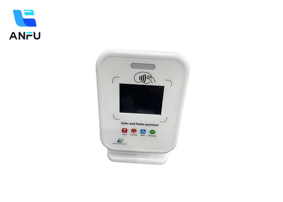 Desktop Wireless QR Code Sound Box QF100 Cloud Speaker With 4G &amp; LCD Screen For Retail Shop