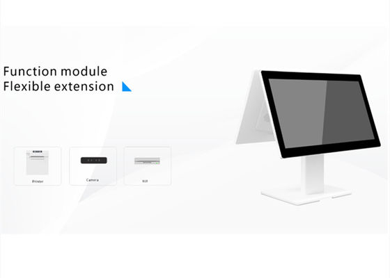 Android 11 Dual Screen POS System , Windows Dual Screen POS Terminal